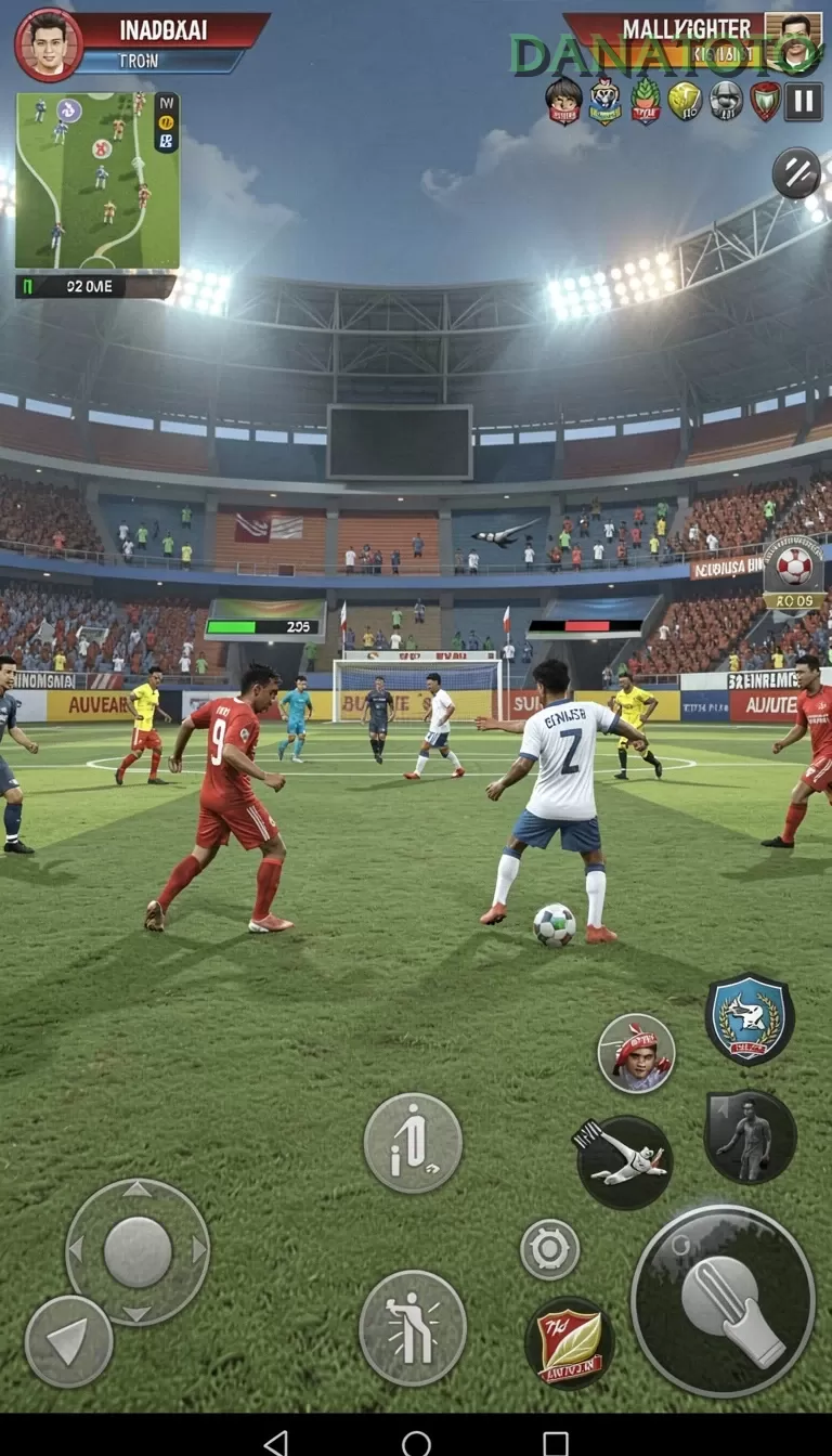 Galeri pratinjau visual danatoto build APK resmi terbaru